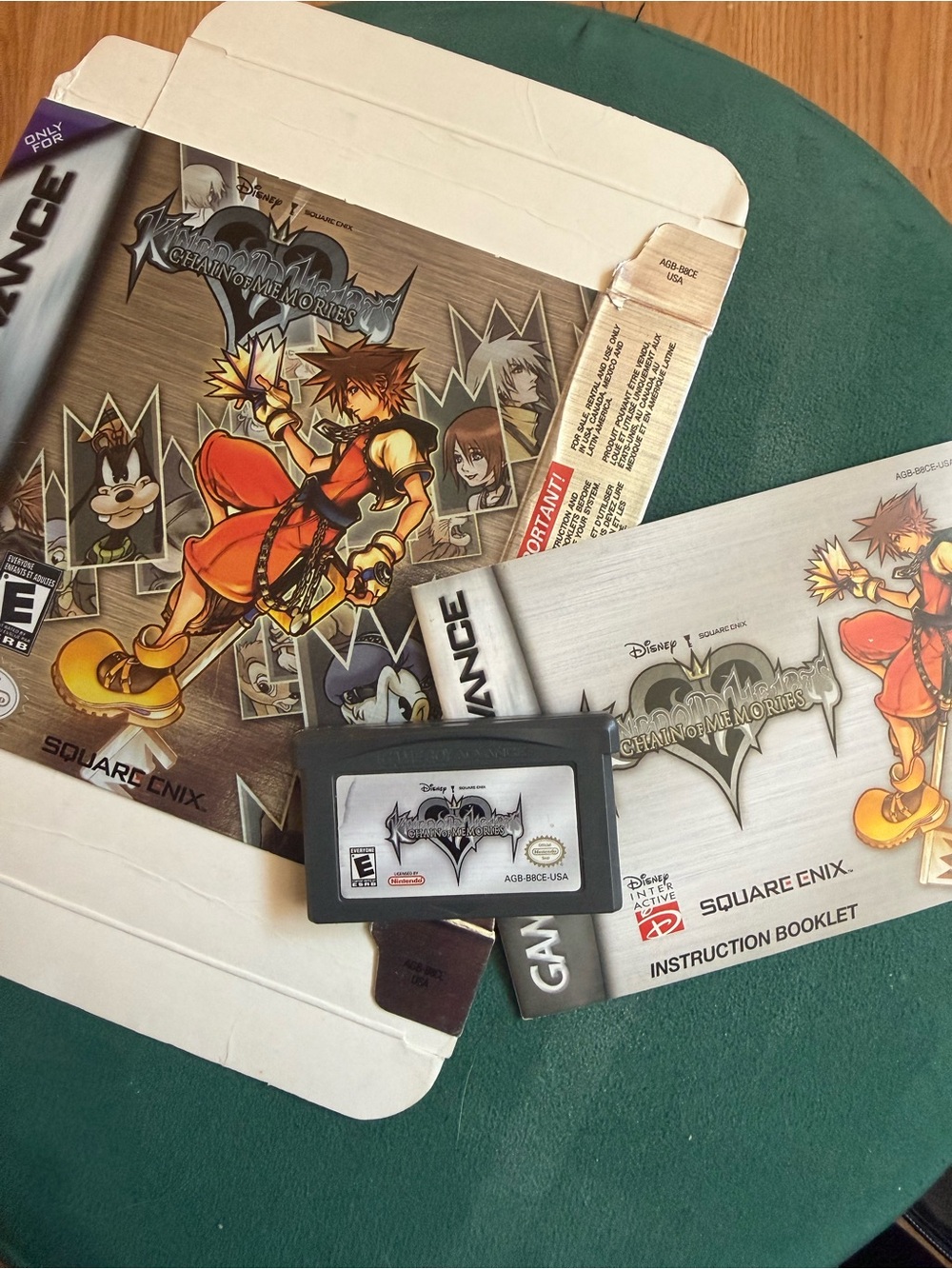 Nintendo Game Boy Advance - Kingdom Hearts: Chain of Memories (Gray Cartridge)